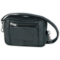 Ladies Solid Genuine Lambskin Leather Purse